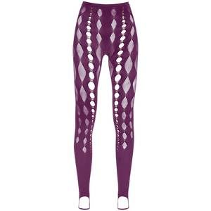 Rui beaded see-through leggings